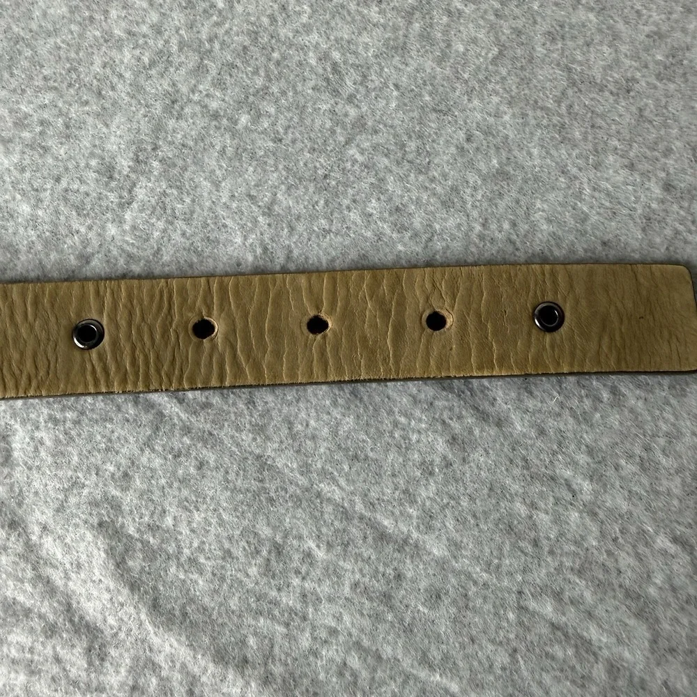 All Saints Ezra Waist Belt Leather Tan Western Minimalist Boho Womens‎ XS